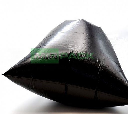 Мешки для мусора 35 л с завязками 30 мкм, ПСД, черные (в рулоне 10 штук, 50х60 см) - Вид 3